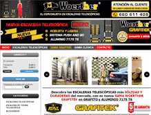 Tablet Screenshot of escaleratelescopica.com